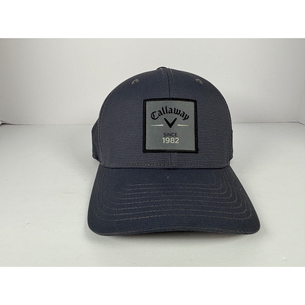 Callaway Golf Hat Mens Gray Flexfit 110 Snapback Since 1982 Performance Cap